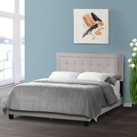 Austin Fabric Button Tufting Bed Frame